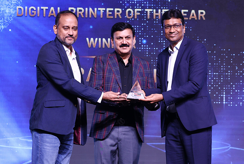 Category: Digital Printer of the Year Winner: Letra Graphix Pvt Ltd 